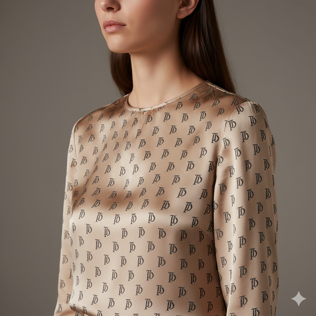 Branded Nude Sweater